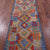 Kilim Flat Weave Wool On Wool Reversible Runner Rug - Manhattan Rugs