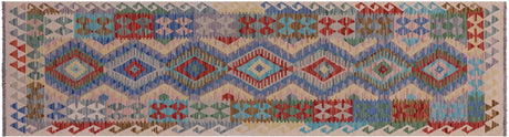 Runner Kilim Flat Weave Reversible Wool On Wool Rug - Manhattan Rugs