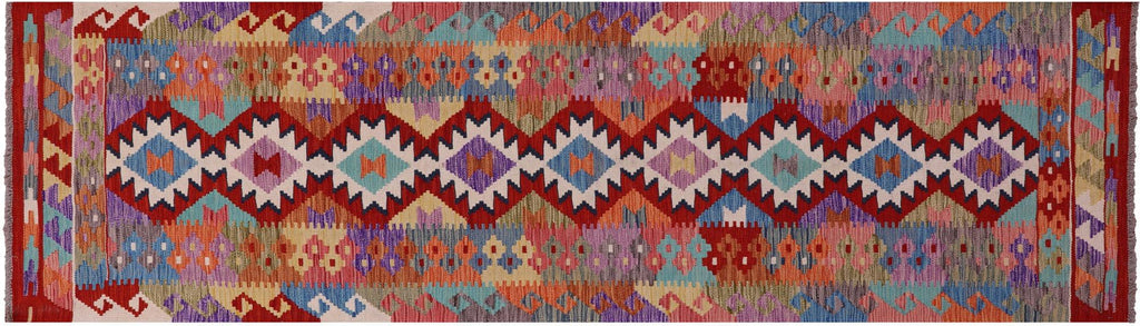 Runner Kilim Flat Weave Wool On Wool Reversible Rug - Manhattan Rugs