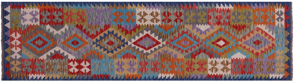 Runner Kilim Flat Weave Reversible Wool On Wool Rug - Manhattan Rugs