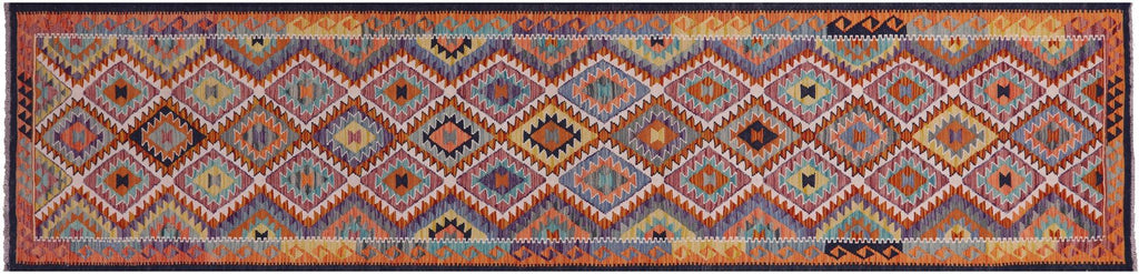 Runner Kilim Flat Weave Reversible Wool On Wool Rug - Manhattan Rugs