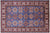 Super Kazak Geometric Handmade Wool Rug - Manhattan Rugs