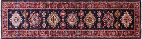 Runner Super Kazak Handmade Wool Rug - Manhattan Rugs