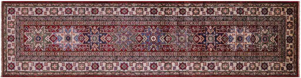 Runner Super Kazak Handmade Wool Rug - Manhattan Rugs