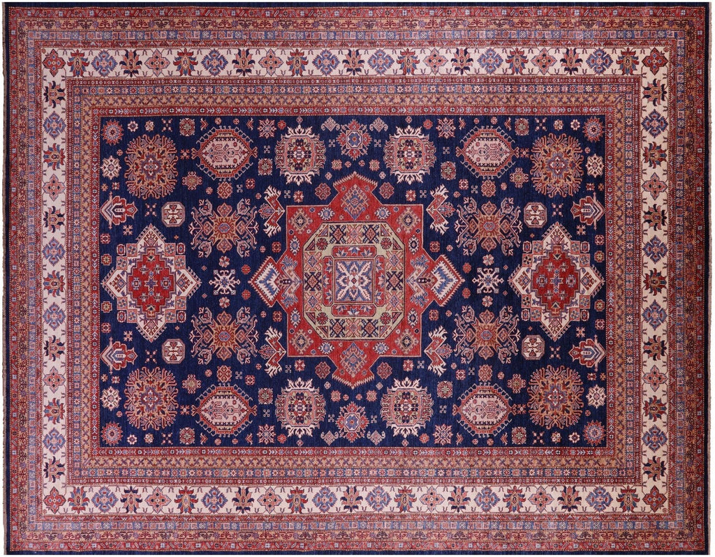 Handmade Super Kazak Wool Rug - Manhattan Rugs