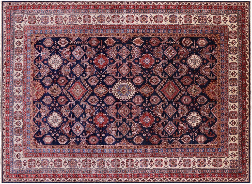 Super Kazak Hand-Knotted Wool Rug - Manhattan Rugs
