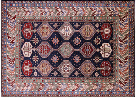 Super Kazak Hand-Knotted Wool Rug - Manhattan Rugs