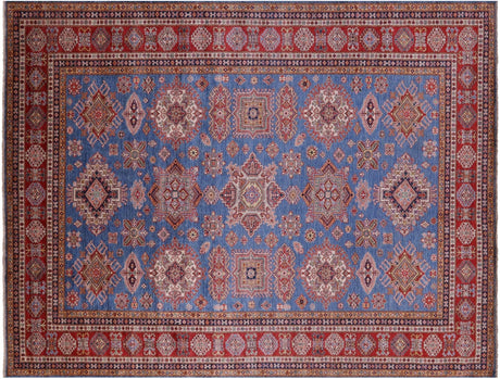 Super Kazak Hand-Knotted Wool Rug - Manhattan Rugs