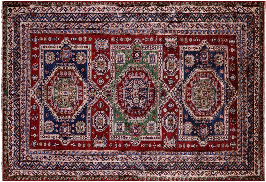 Super Kazak Handmade Wool Rug - Manhattan Rugs