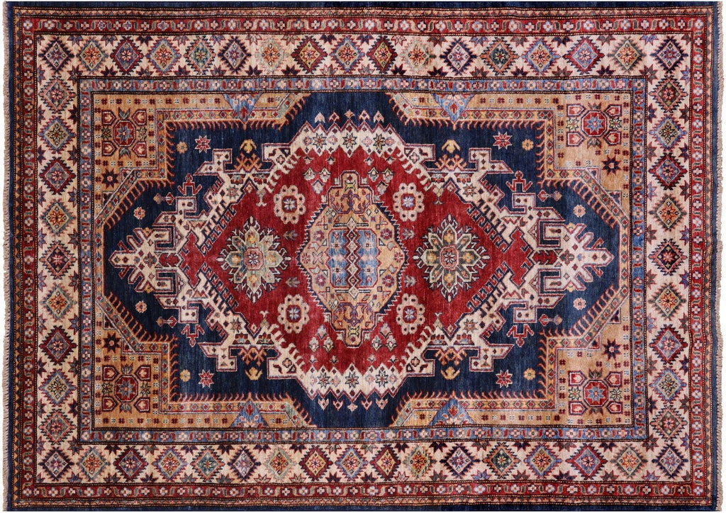 Super Kazak Hand-Knotted Wool Rug - Manhattan Rugs