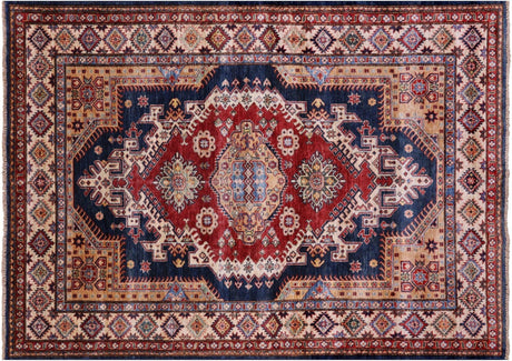 Super Kazak Hand-Knotted Wool Rug - Manhattan Rugs