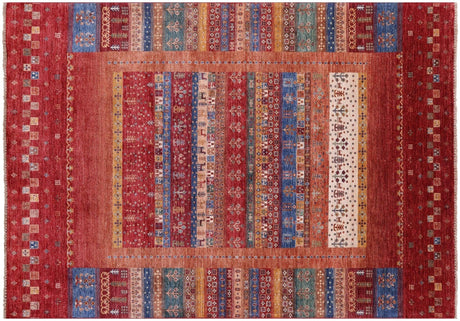 Persian Gabbeh Tribal Hand Knotted Rug - Manhattan Rugs