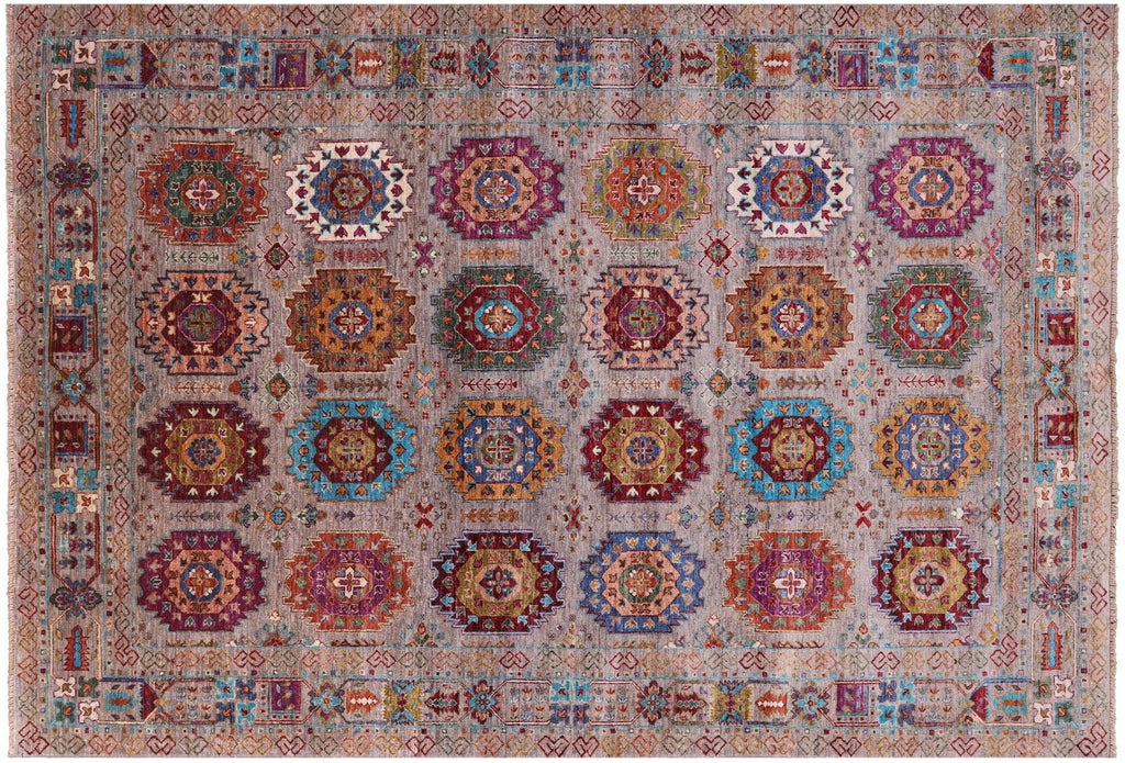 Fine Turkmen Hand Knotted Wool Rug - Manhattan Rugs