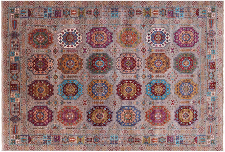 Fine Turkmen Hand Knotted Wool Rug - Manhattan Rugs