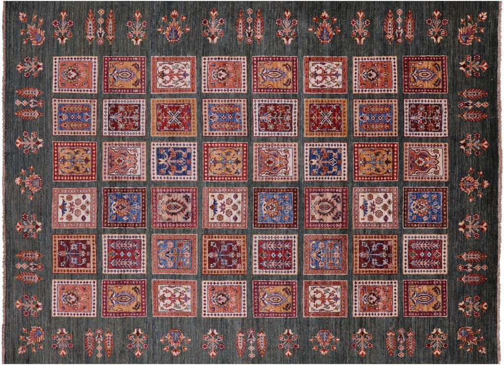 Hand Knotted Persian Garden Design Rug - Manhattan Rugs