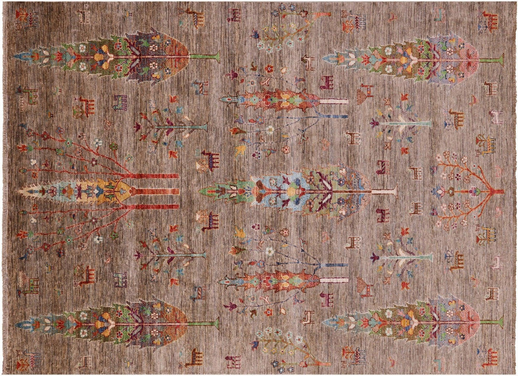 Tribal Persian Gabbeh Handmade Wool Rug - Manhattan Rugs