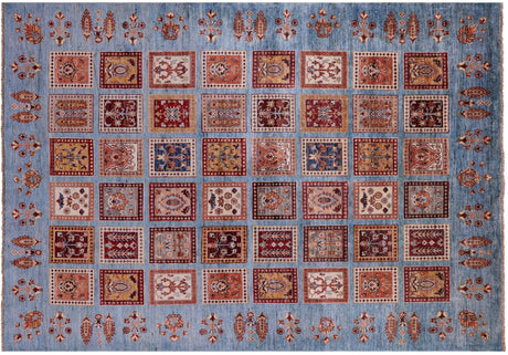 Persian Garden Design Hand-Knotted Rug - Manhattan Rugs