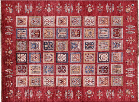 Persian Garden Design Handmade Wool Rug - Manhattan Rugs