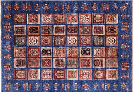 Persian Garden Design Handmade Wool Rug - Manhattan Rugs