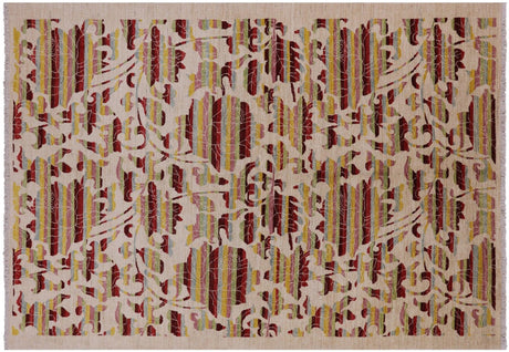 Rose Garden William Morris Hand Knotted Area Rug - Manhattan Rugs