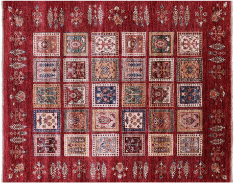 Hand-Knotted Persian Garden Design Wool Rug - Manhattan Rugs