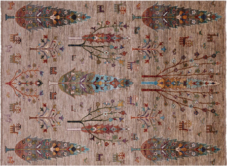 Tribal Persian Gabbeh Hand Knotted Rug - Manhattan Rugs