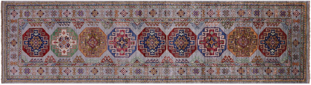 Fine Turkmen Hand Knotted Wool Runner Rug - Manhattan Rugs