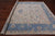 Ivory 9' 1" X 11' 11" Turkish Oushak Hand Knotted Wool Rug - Q18390