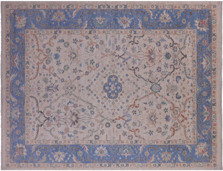Turkish Oushak Hand Knotted Wool Rug - Manhattan Rugs