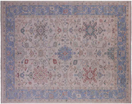 Turkish Oushak Handmade Wool Rug - Manhattan Rugs