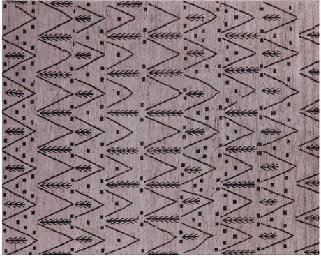 Wool On Wool Moroccan Hand-Knotted Rug - Manhattan Rugs