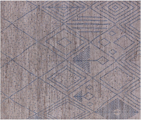 Moroccan Handmade Wool On Wool Rug - Manhattan Rugs