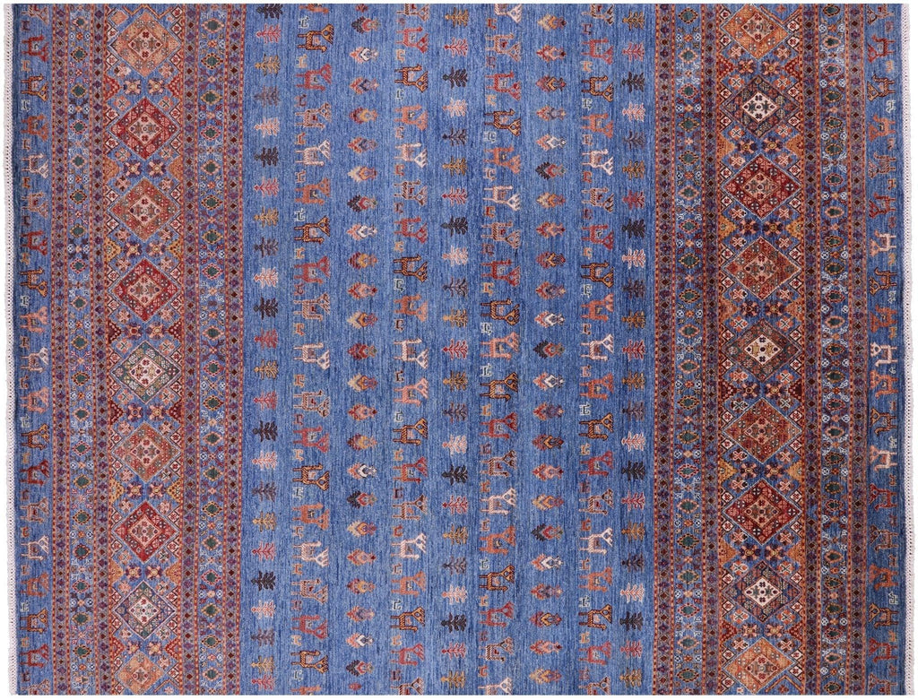 Handmade Persian Gabbeh Tribal Wool Rug - Manhattan Rugs