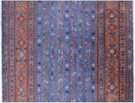 Handmade Persian Gabbeh Tribal Wool Rug - Manhattan Rugs