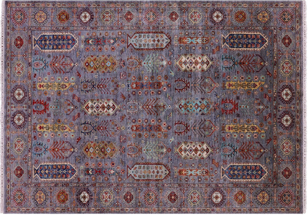 Handmade Fine Turkmen Ersari Wool Rug - Manhattan Rugs