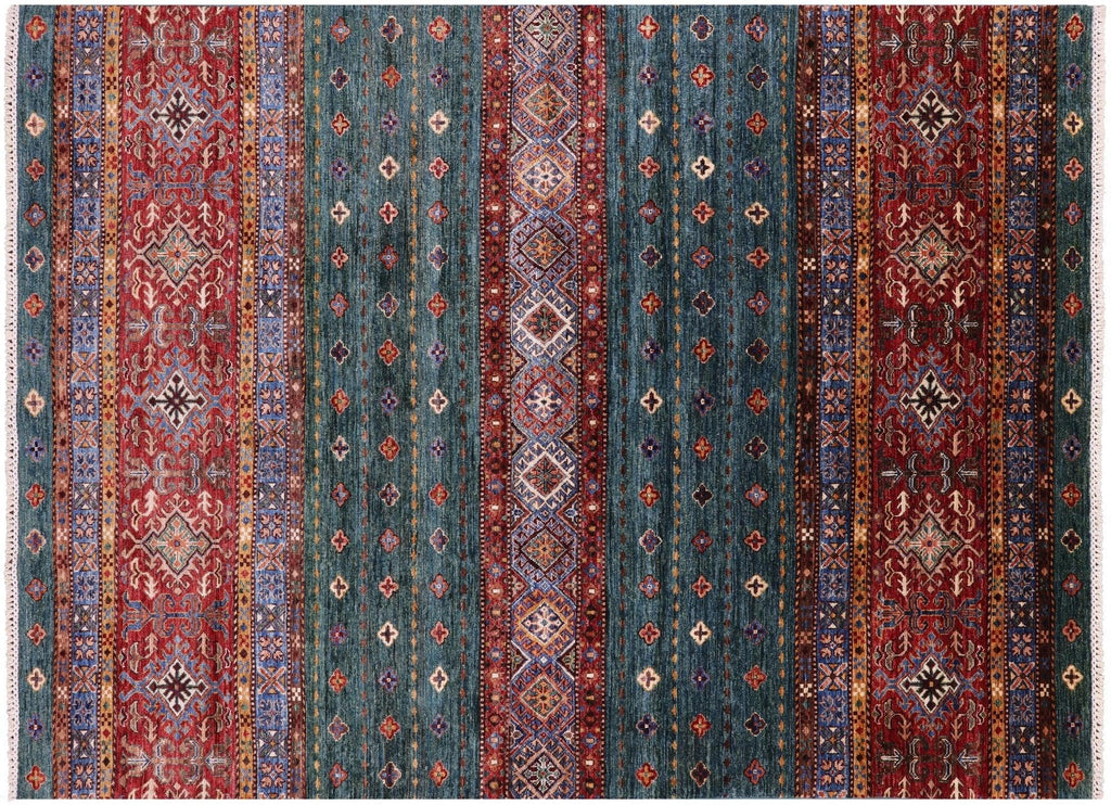 Super Kazak Khorjin Hand Knotted Rug - Manhattan Rugs