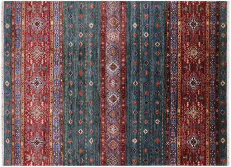 Super Kazak Khorjin Hand Knotted Rug - Manhattan Rugs