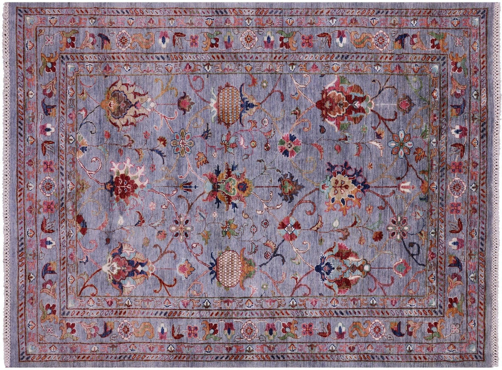 Persian Tabriz Hand-Knotted Wool Rug - Manhattan Rugs