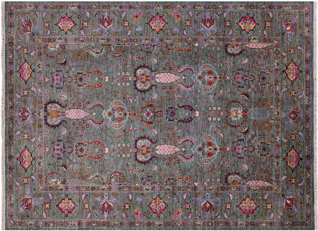 Handmade Persian Tabriz Wool Rug - Manhattan Rugs