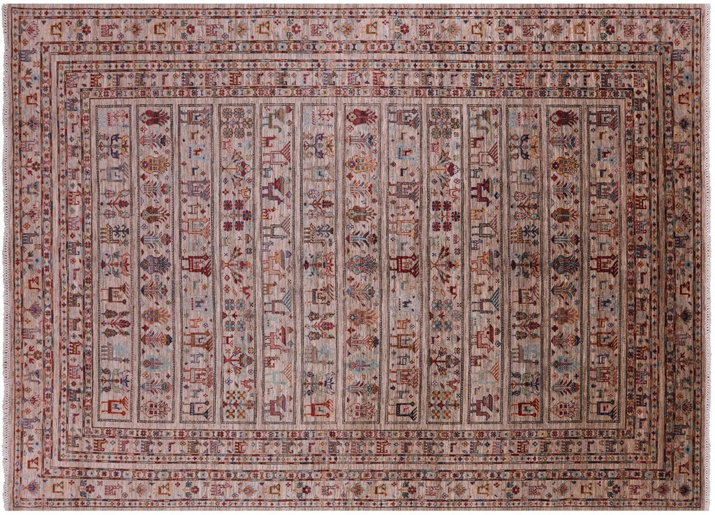 Handmade Tribal Persian Gabbeh Wool Rug - Manhattan Rugs