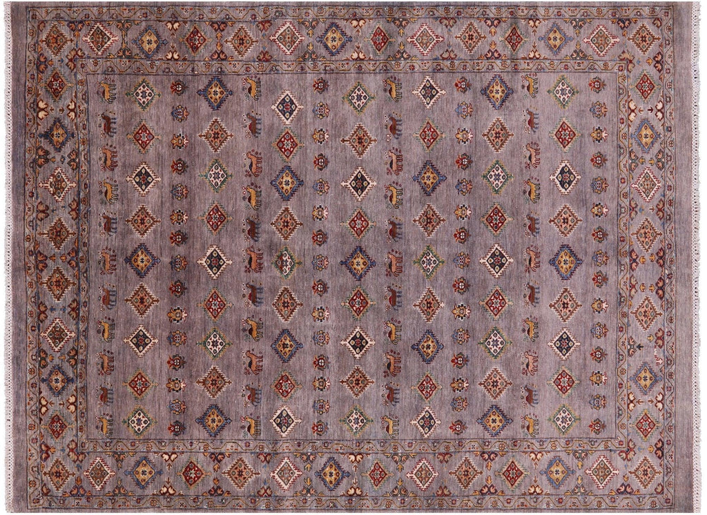 Persian Gabbeh Tribal Hand-Knotted Wool Rug - Manhattan Rugs