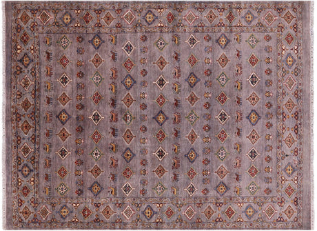 Persian Gabbeh Tribal Hand-Knotted Wool Rug - Manhattan Rugs