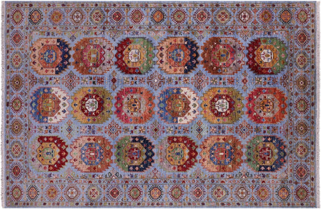 Hand-Knotted Fine Turkmen Wool Rug - Manhattan Rugs