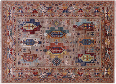 Hand Knotted Tribal Fine Serapi Wool Rug - Manhattan Rugs
