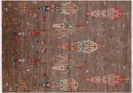 Tribal Persian Gabbeh Handmade Wool Rug - Manhattan Rugs