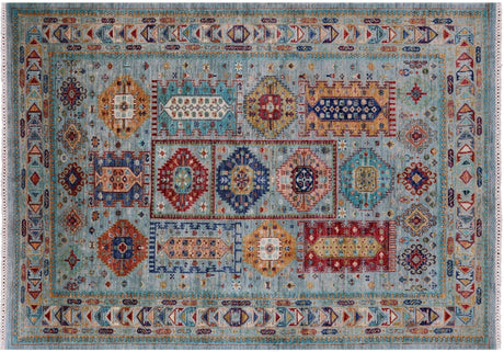 Fine Turkmen Ersari Hand Knotted Wool Rug - Manhattan Rugs