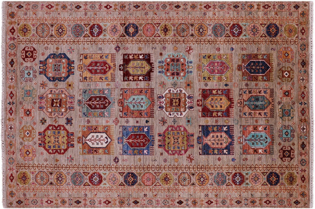 Fine Turkmen Ersari Hand Knotted Rug - Manhattan Rugs