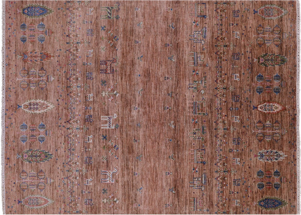 Handmade Tribal Persian Gabbeh Wool Rug - Manhattan Rugs