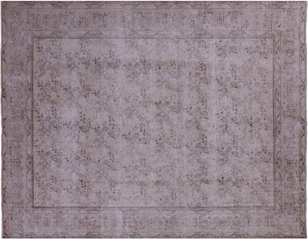 Hand Knotted Persian Vintage White Wash Rug - Manhattan Rugs