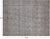 SUPER SALE Ivory Hand Knotted Persian Vintage White Wash Rug 9' 8" X 12' 6" - Q18497